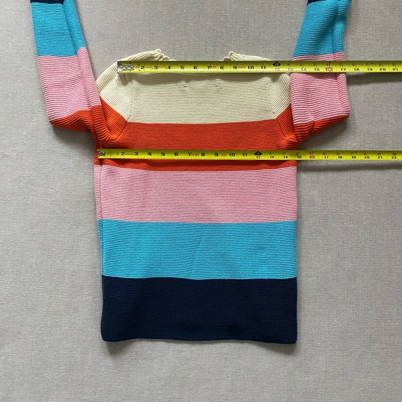 LOFT colorful knit sweater. - Picture 8 of 10